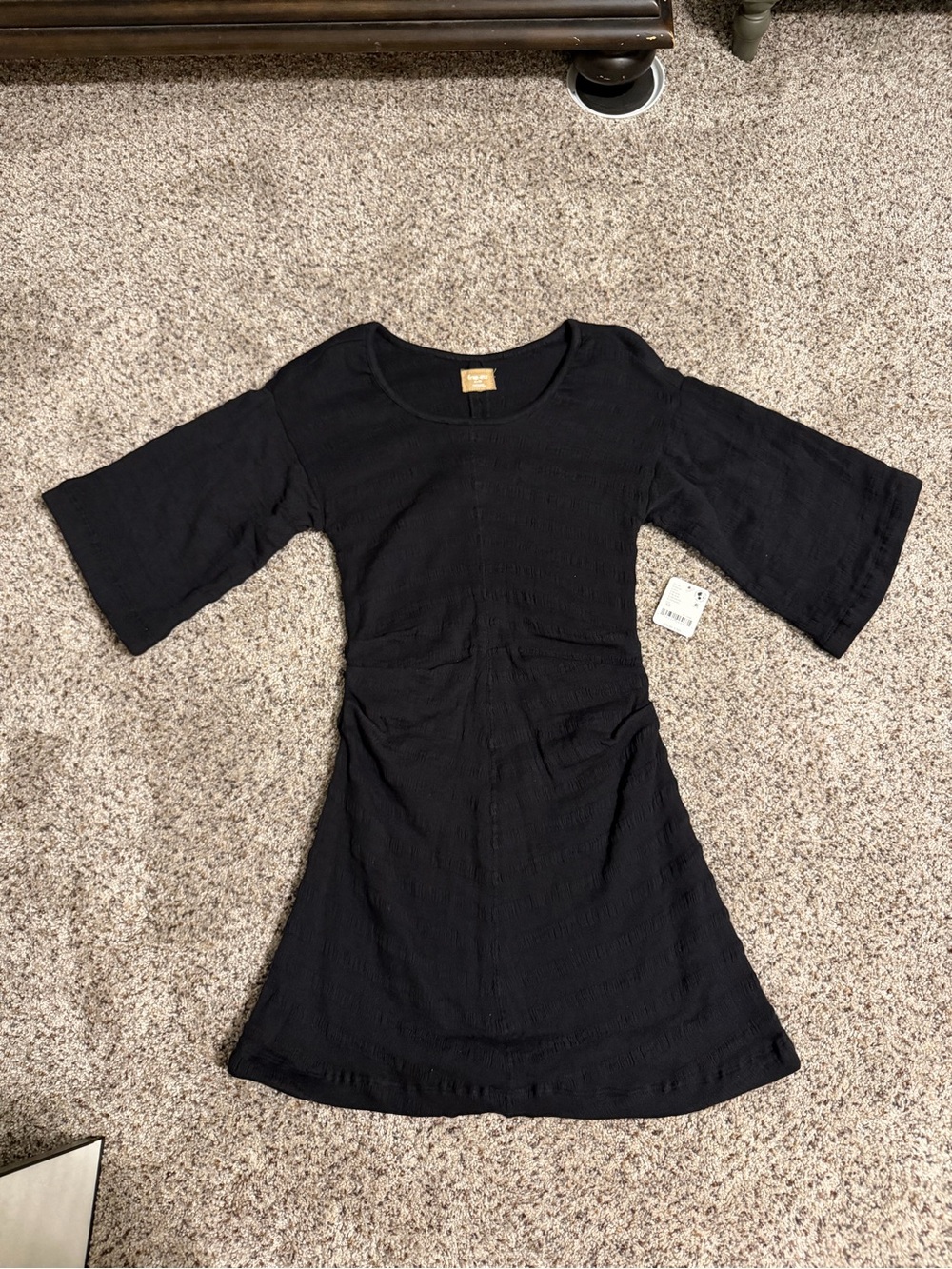 NWT Free People Marigold Mini Dress - Black XS